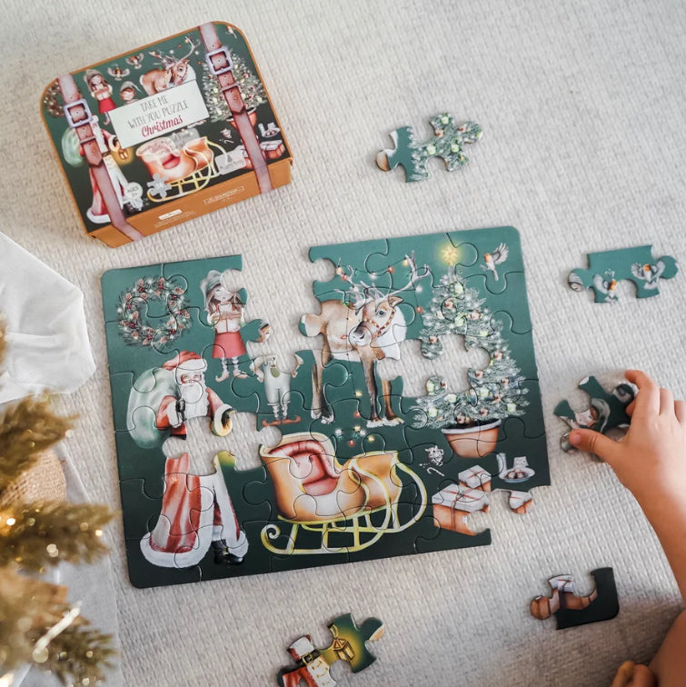 "Take Me With You" Puzzle - Christmas | Modern Monty