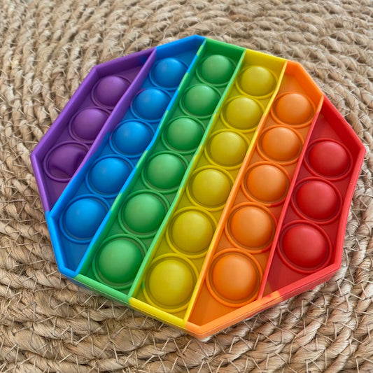 Rainbow Pop It - Assorted Shapes