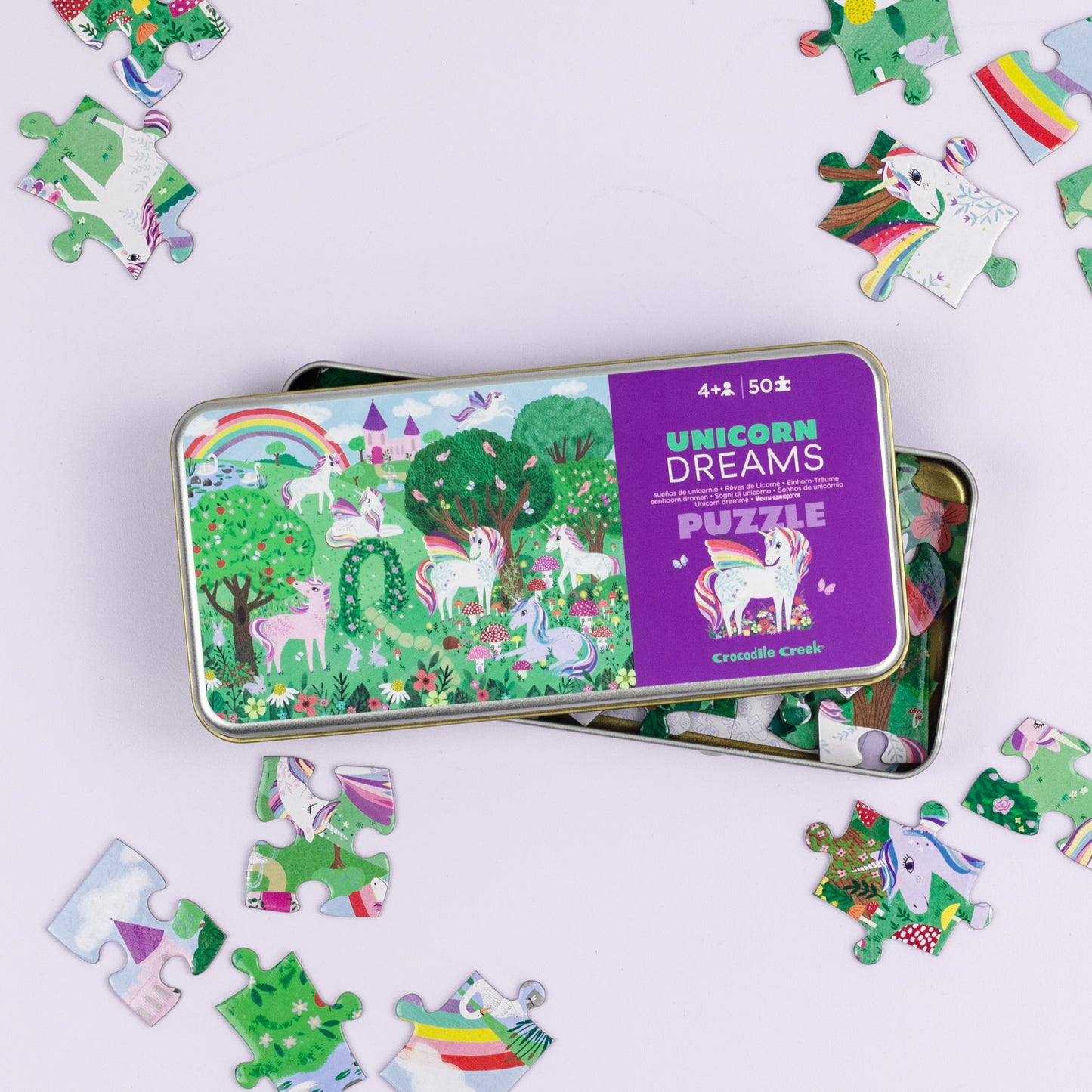 Tin Puzzle - Unicorn Dreams | Crocodile Creek