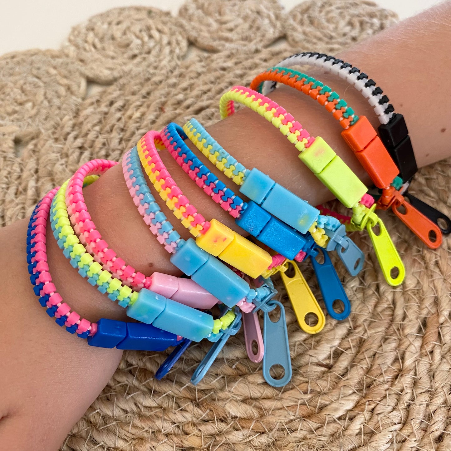 Zip Fidget Bracelets - Assorted 2 Packs | The Fidget Bros