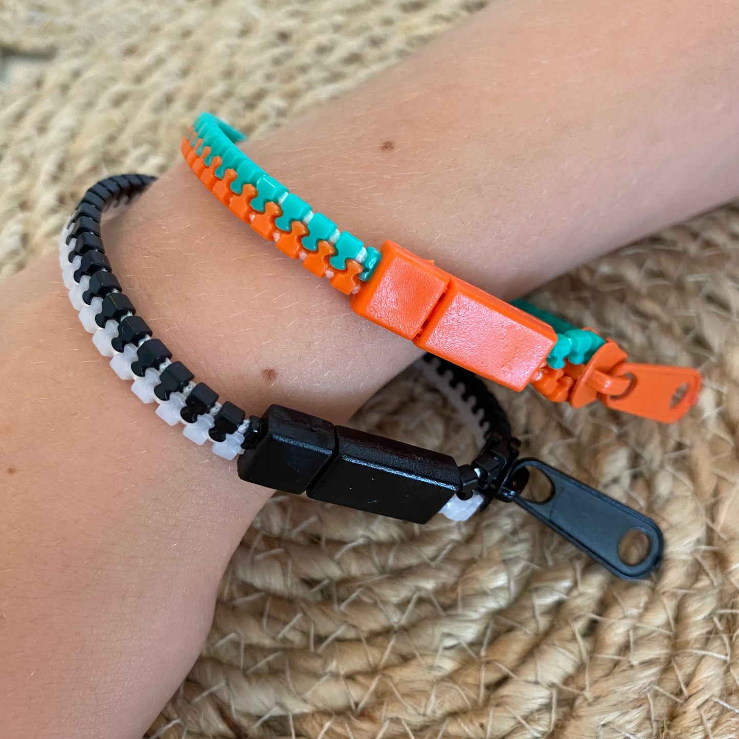 Zip Fidget Bracelets - Assorted 2 Packs | The Fidget Bros