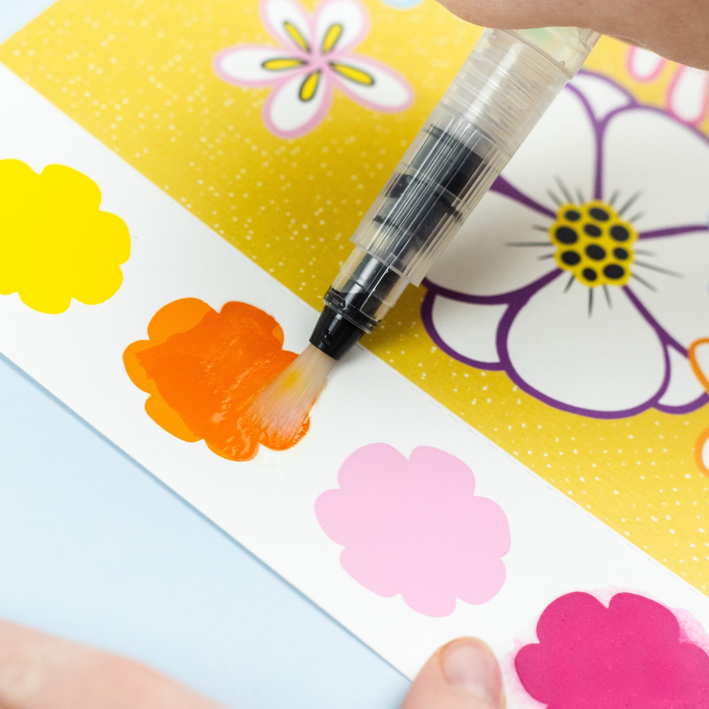 Paint-a-Picture Set - Butteflies & Flowers | Tiger Tribe