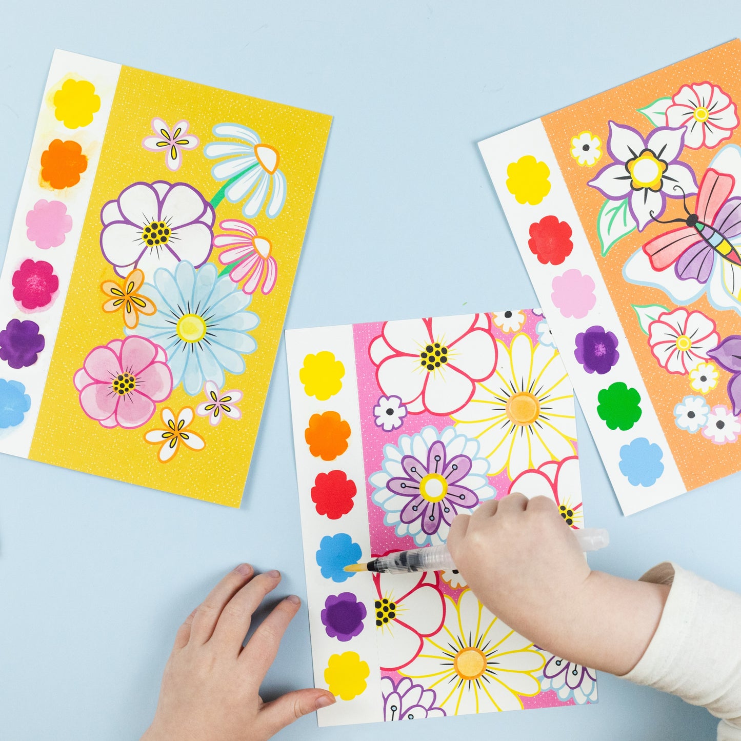 Paint-a-Picture Set - Butteflies & Flowers | Tiger Tribe