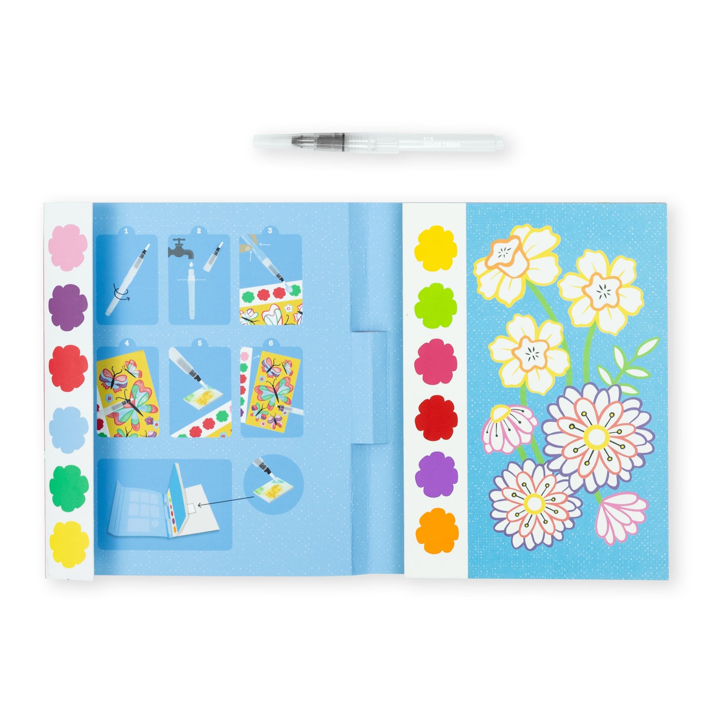 Paint-a-Picture Set - Butteflies & Flowers | Tiger Tribe