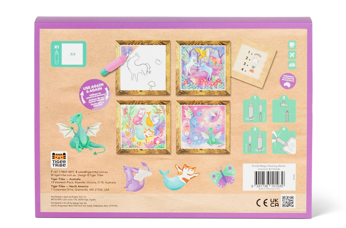 Magic Painting World - Unicorn & Friends | Tiger Tribe