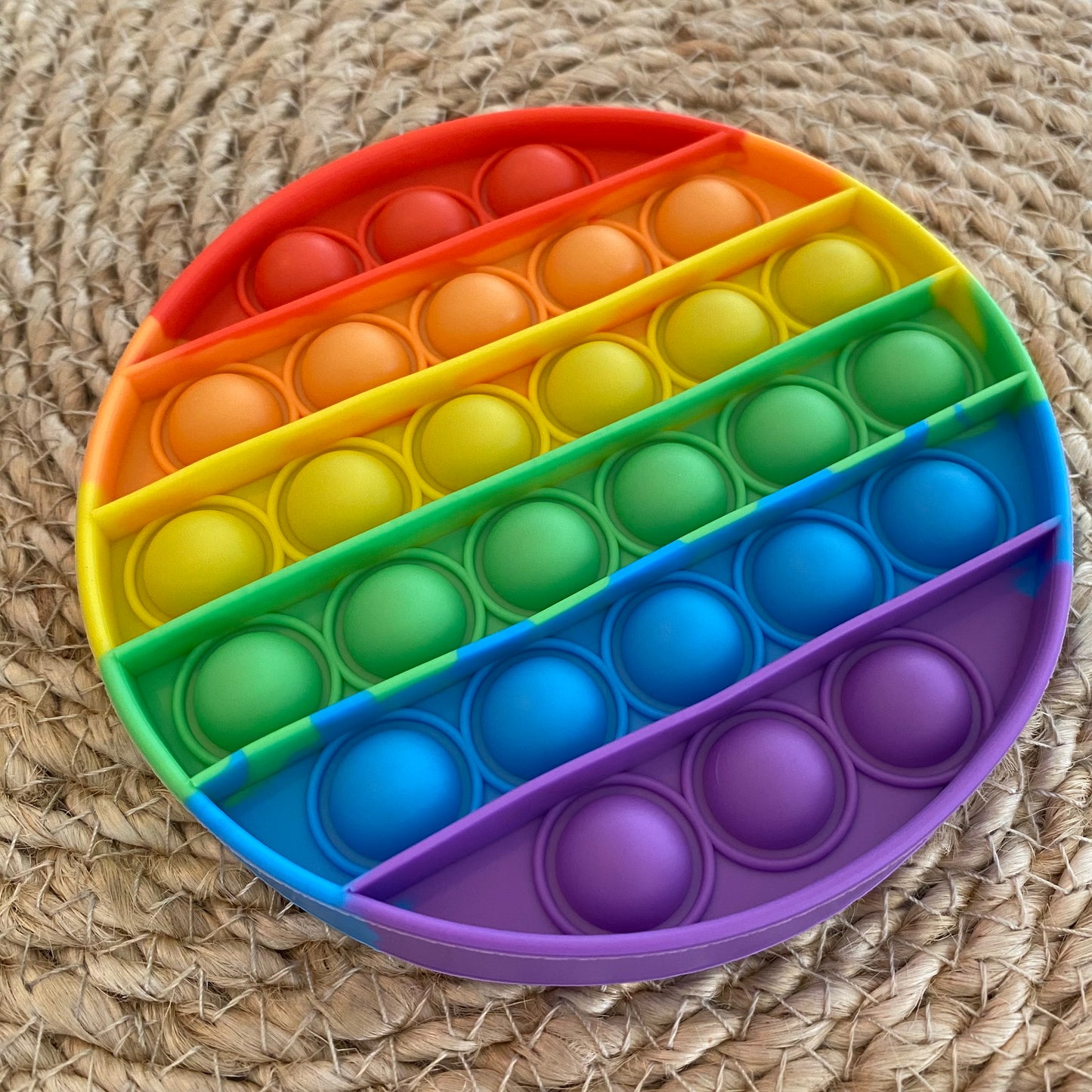 Rainbow Pop It - Assorted Shapes