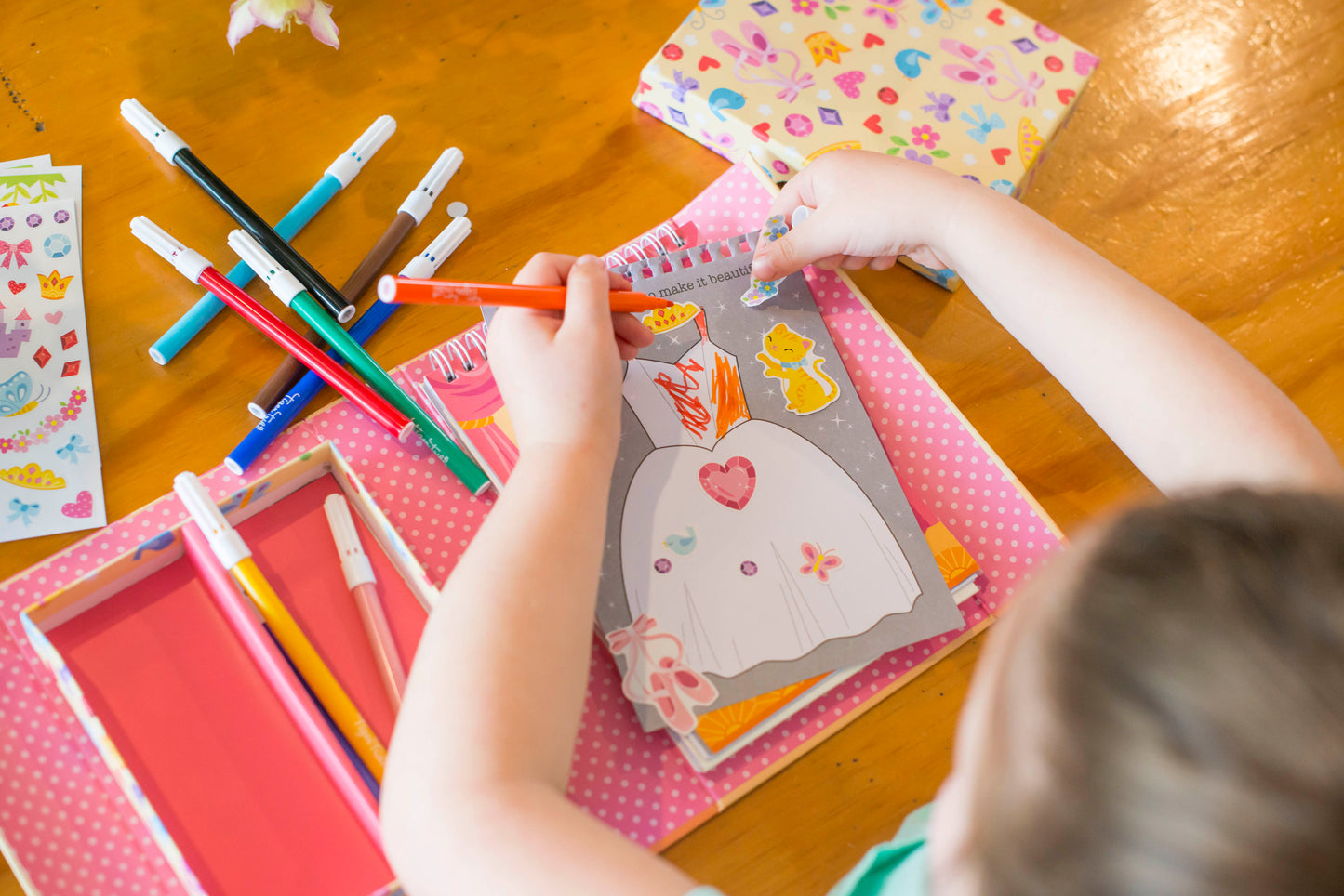 Colouring Set - Ballet | Tiger Tribe