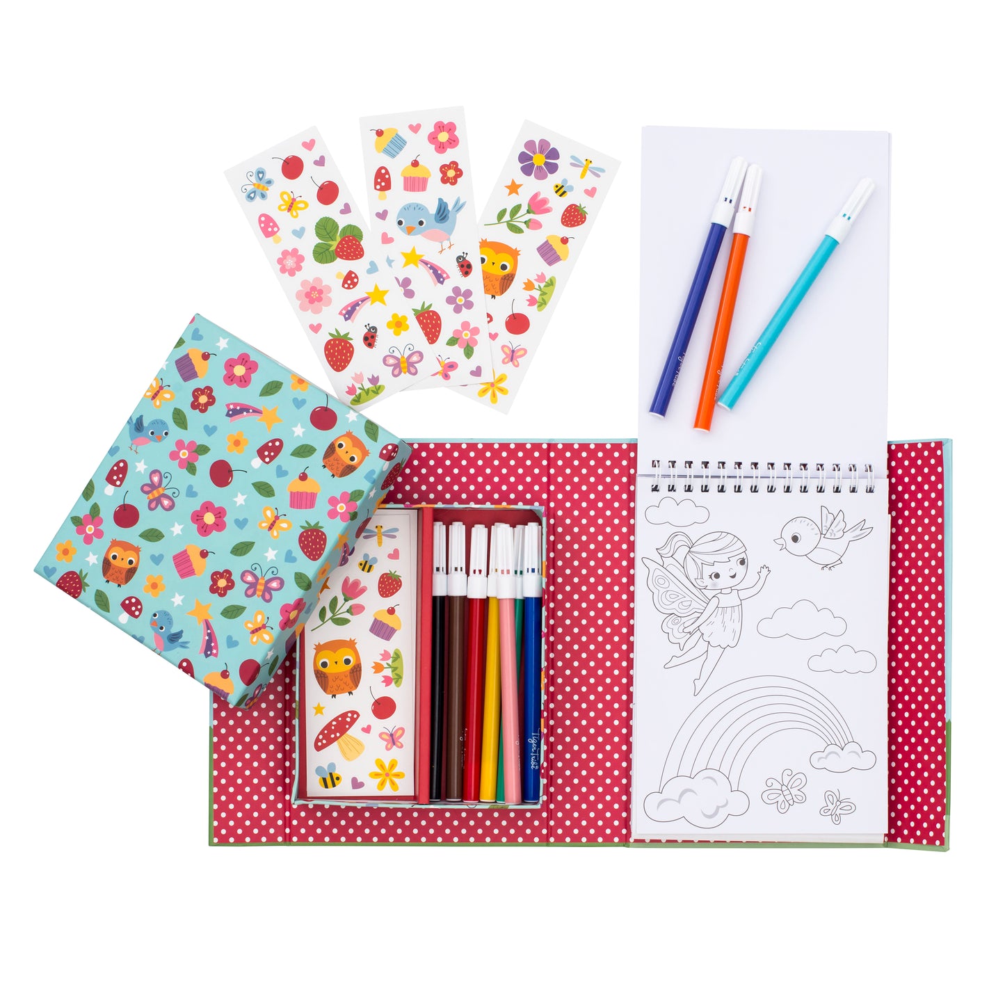 Colouring Set - Forest Fairies | Tiger Tribe