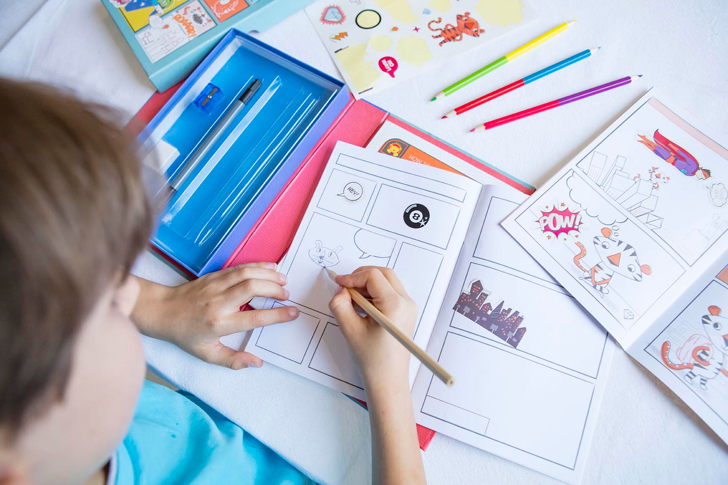 Comic Book Kit - Practice Plan Create | Tiger Tribe