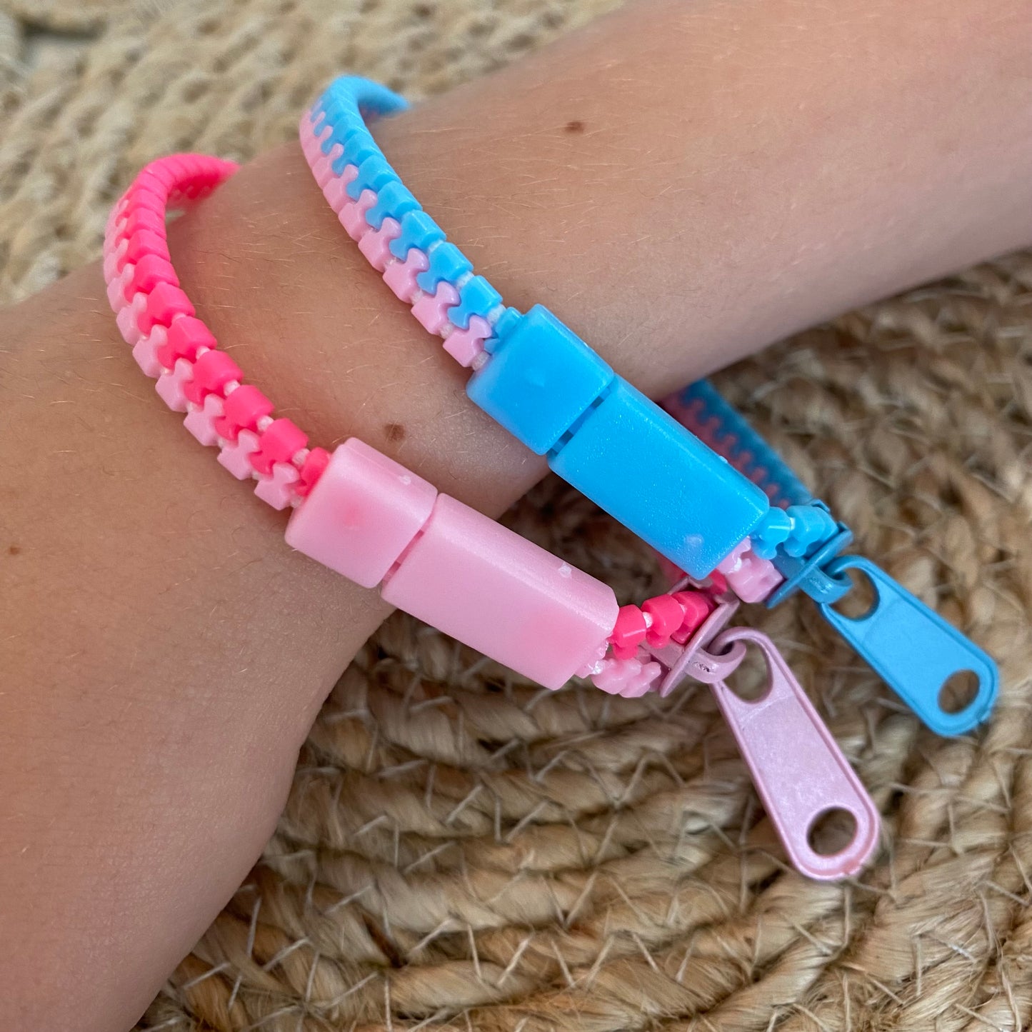 Zip Fidget Bracelets - Assorted 2 Packs | The Fidget Bros