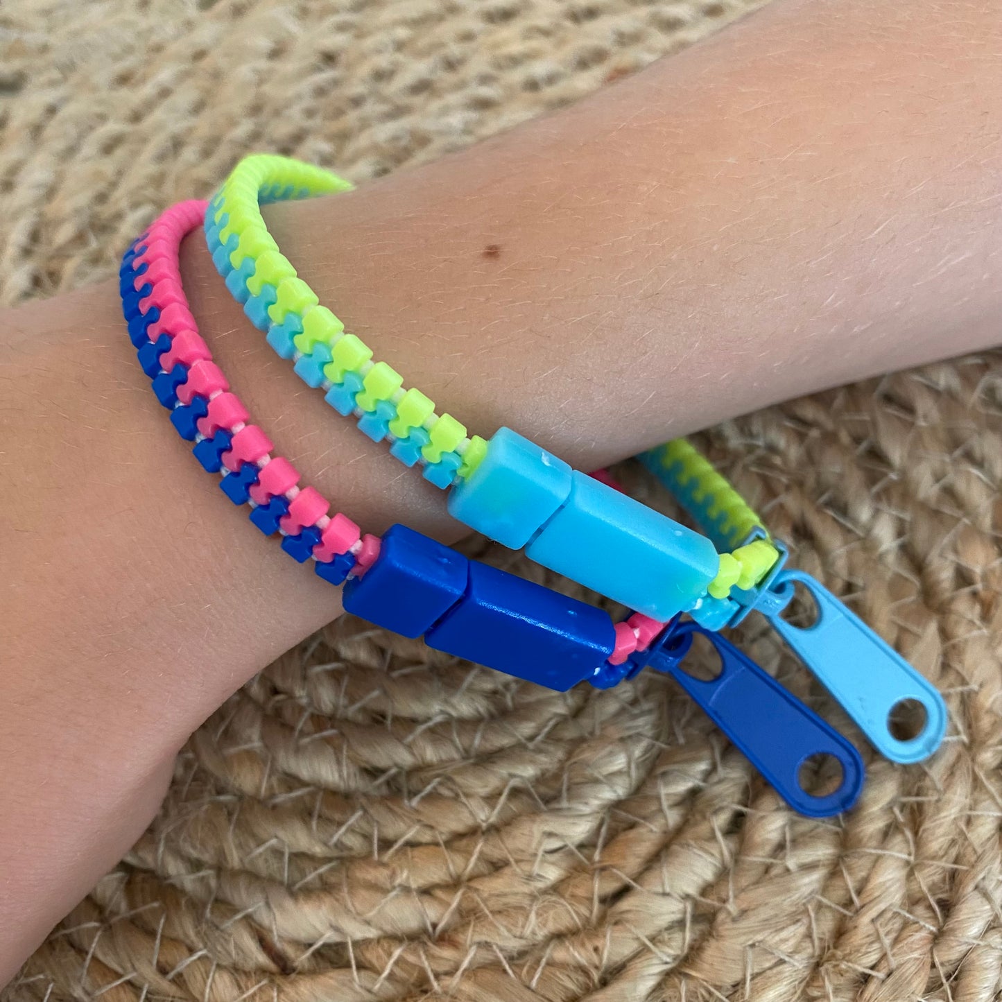Zip Fidget Bracelets - Assorted 2 Packs | The Fidget Bros