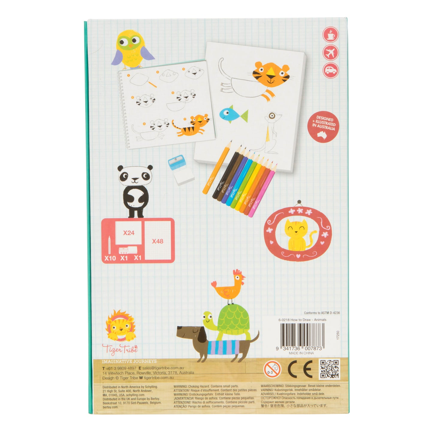 How to Draw - Animals | Tiger Tribe