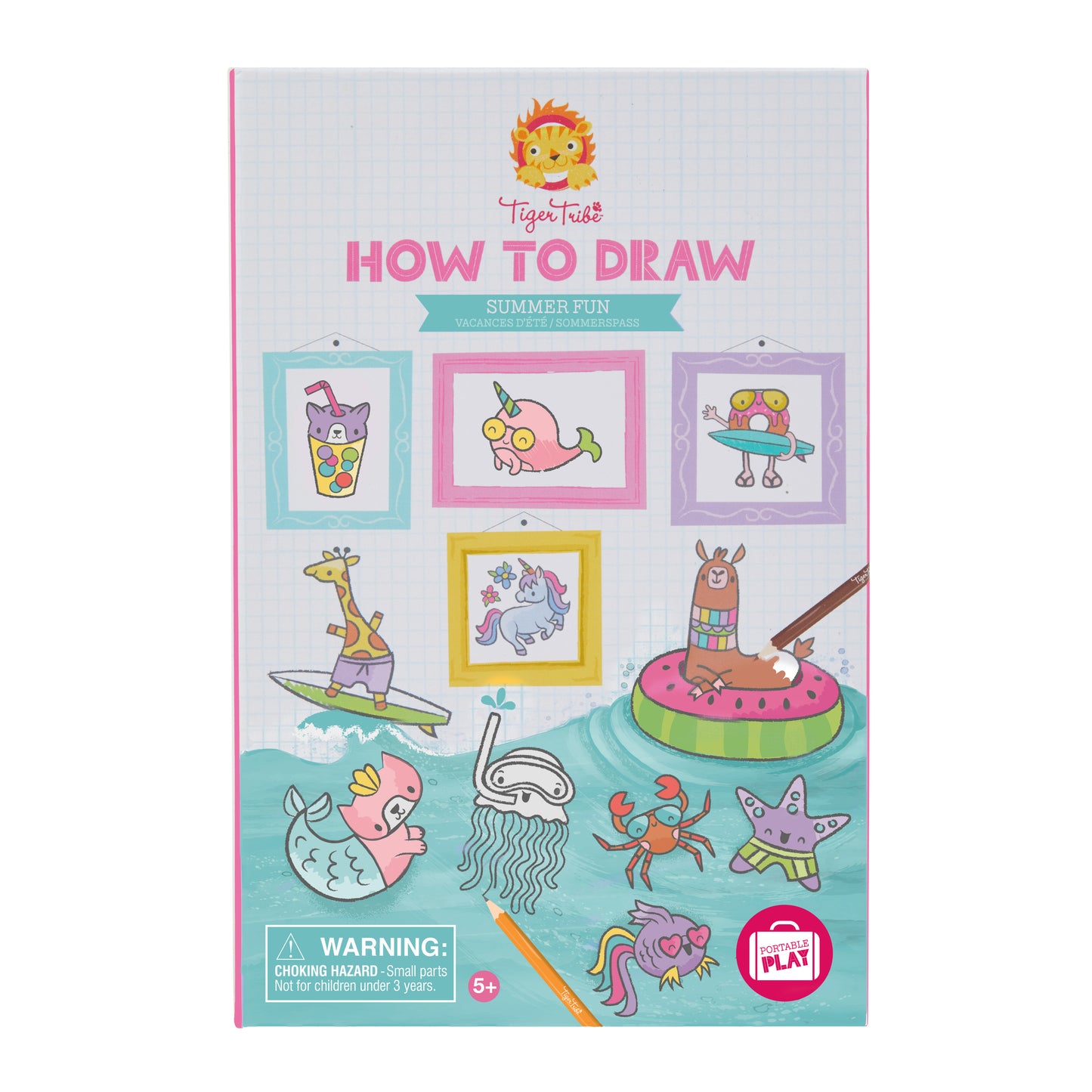 How to Draw - Summer Fun | Tiger Tribe
