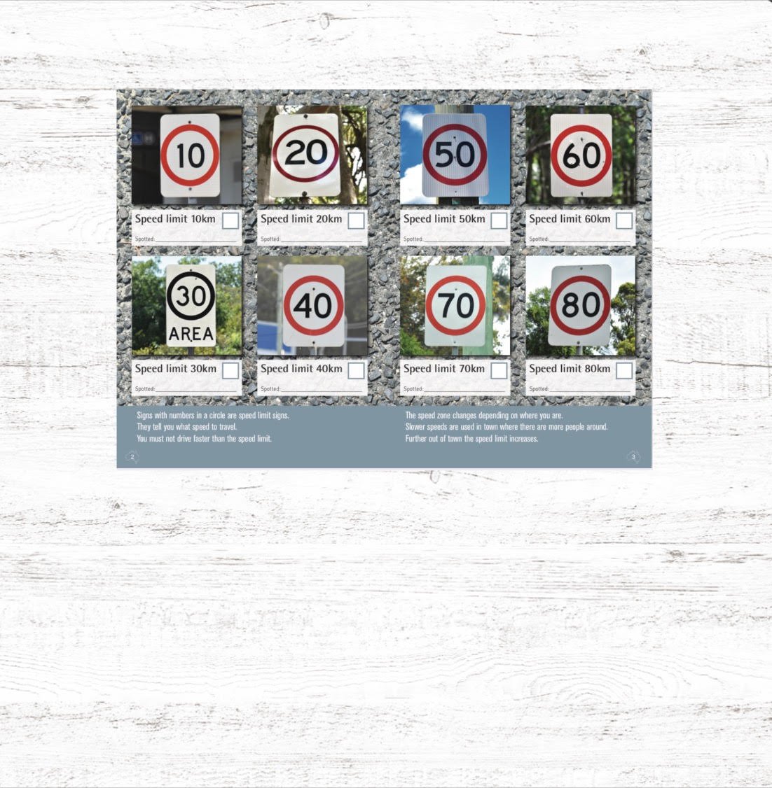 Road Signs | Spotto Books