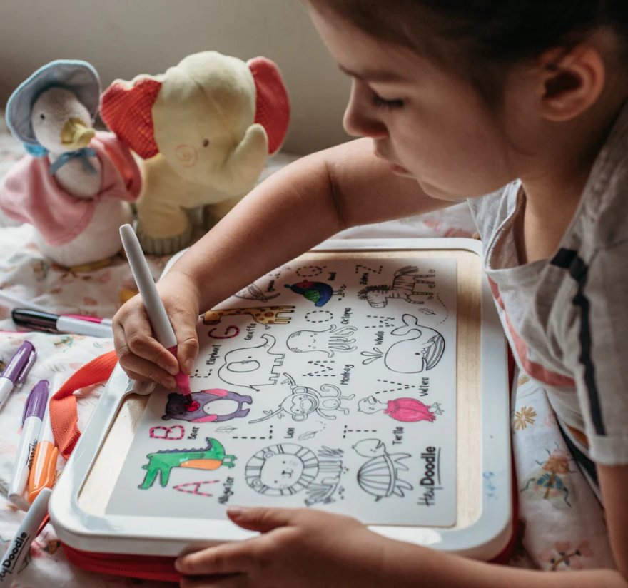 Into The Wild - Silicone Colouring MINI Mat | Hey Doodle