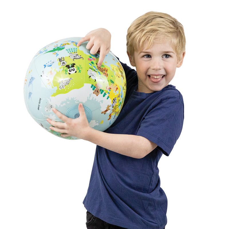 World Globe - Baby Animals 30cm | Tiger Tribe