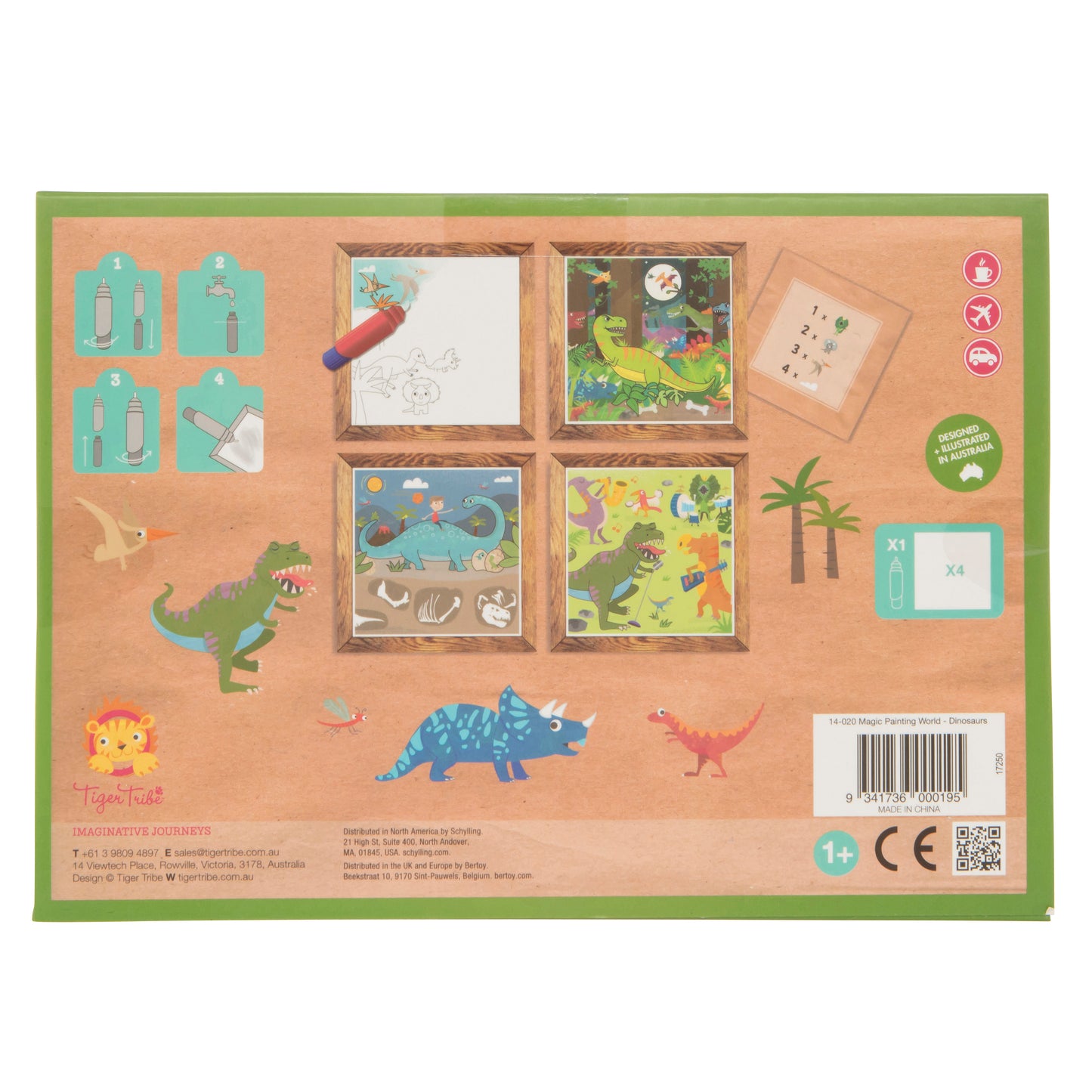 Magic Painting World - Dinosaurs | Tiger Tribe